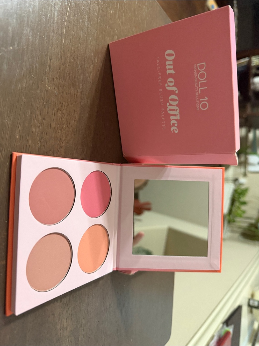 Doll 10 Out of Office Blush Palette — Pink & Peach Shades